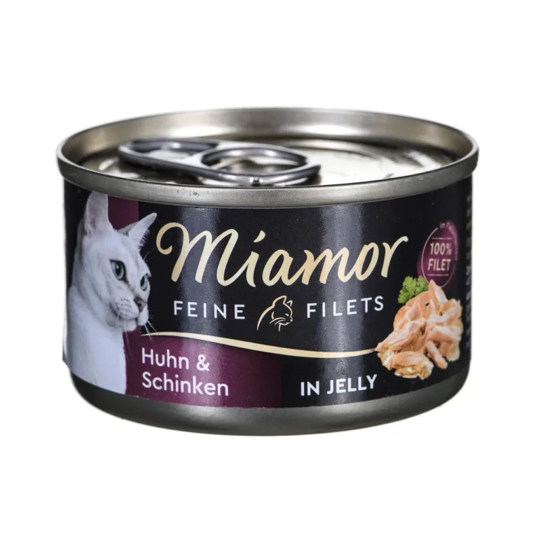 Miamor Feine Filets kana ja singiga kassitoit purgis