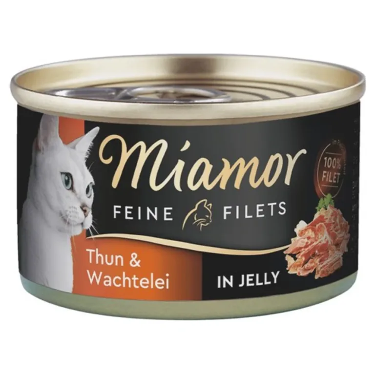 Tuunikala vuti niiske kassitoit Miamor Feine Filets konservis