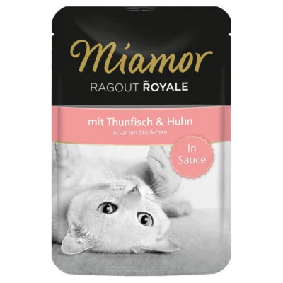 Miamor Ragout Royale märg kassitoit tuunikala kana 100g