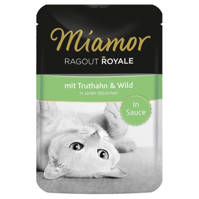 Miamor Ragout Royale kalkuni ulukilihaga kassitoit 100g pakk