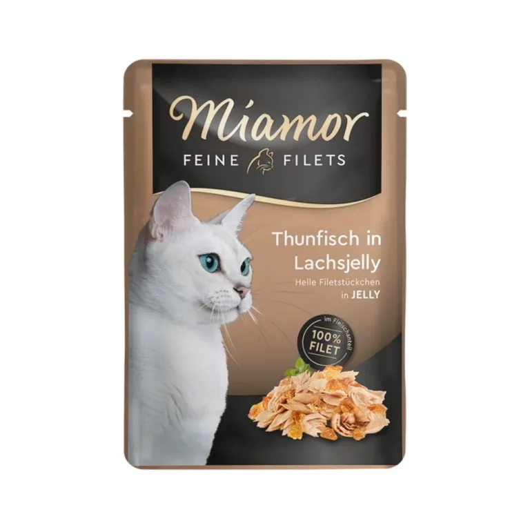 lõhe ja tuunikaga kassitoit Miamor Feine Filets 100g pakk