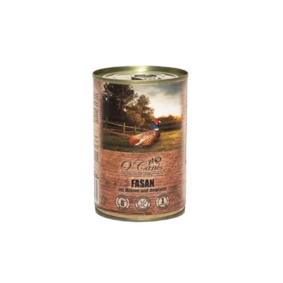märgkoeratoit faasaniga 400g O'Canis konservidoos