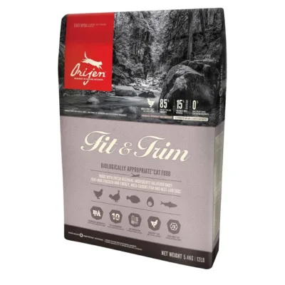 Orijen Fit & Trim kassitoit 5.4 kg bränditud pakend