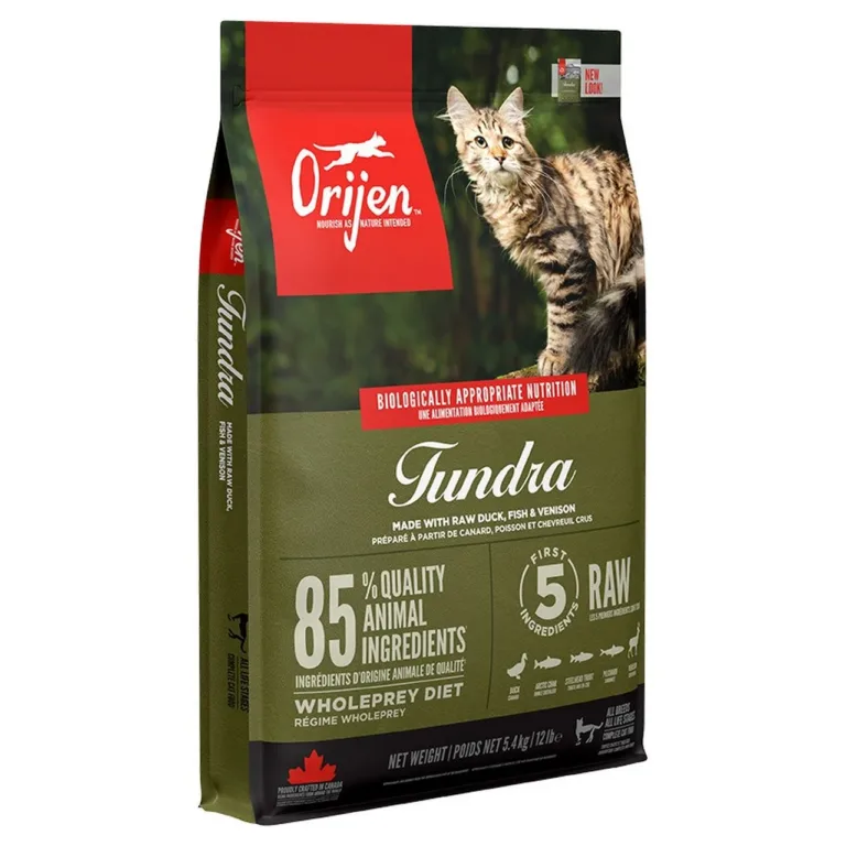 Orijen Tundra pardilihaga kuivtoit kassile 5,4 kg kott