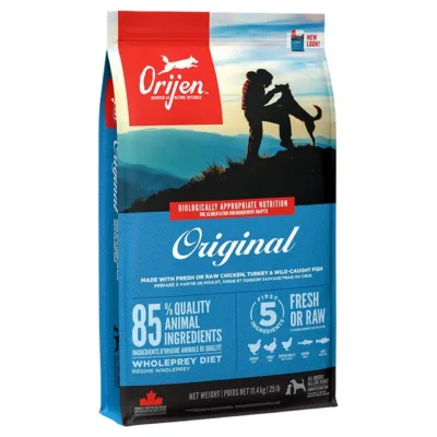 Orijen Original teraviljavaba kanaliha kuivtoit koertele 11,4kg pakend