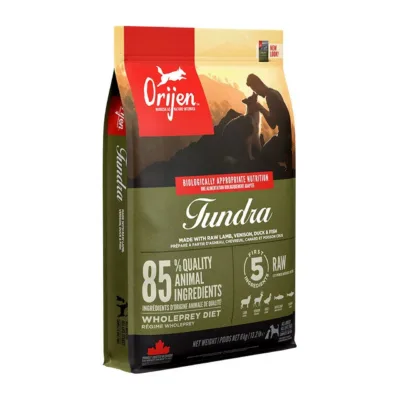 teraviljavaba koeratoit lambalihaga Orijen Tundra 6 kg kott