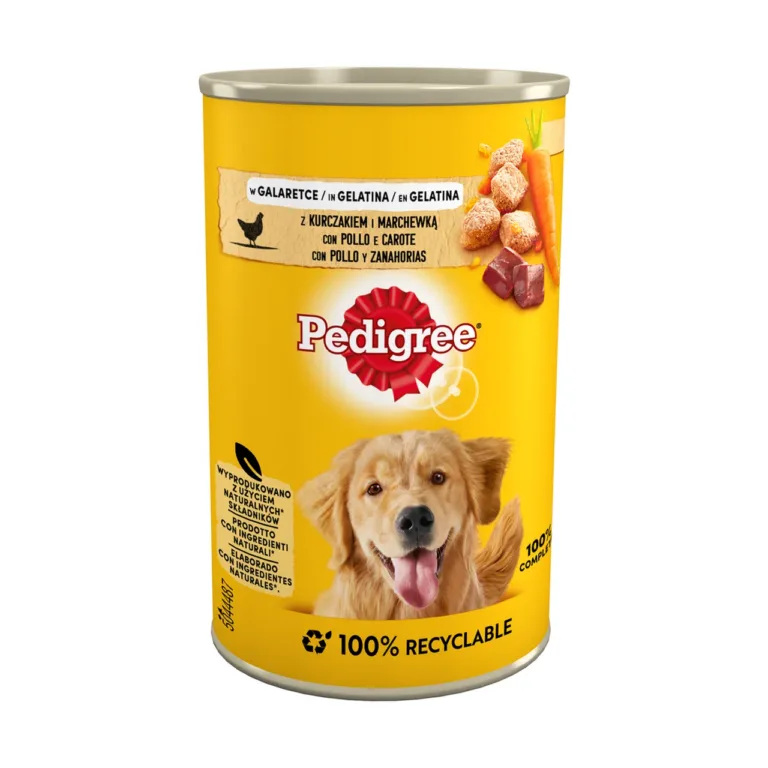kanaliha ja porgandiga koeratoit konserv Pedigree 400g purgis