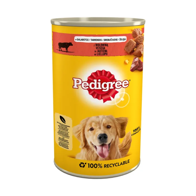 veiselihamaitseline koerte märgtoit konserv Pedigree 1,2 kg