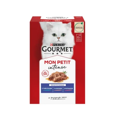 Purina Gourmet Mon Petit Fish Mix 6 x 50g peamine karp
