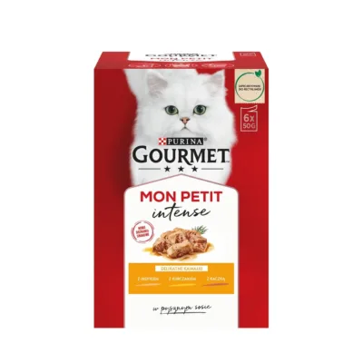 Purina Gourmet Mon Petit Intense linnulihaga 6 x 50 g karp
