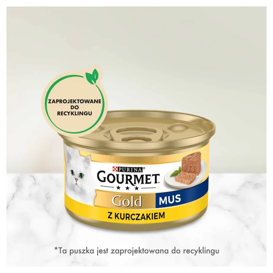 Purina Nestlé Gourmet Gold 85 g lõhe ja kanaga märgtoit täiskasvanud kassile – 4