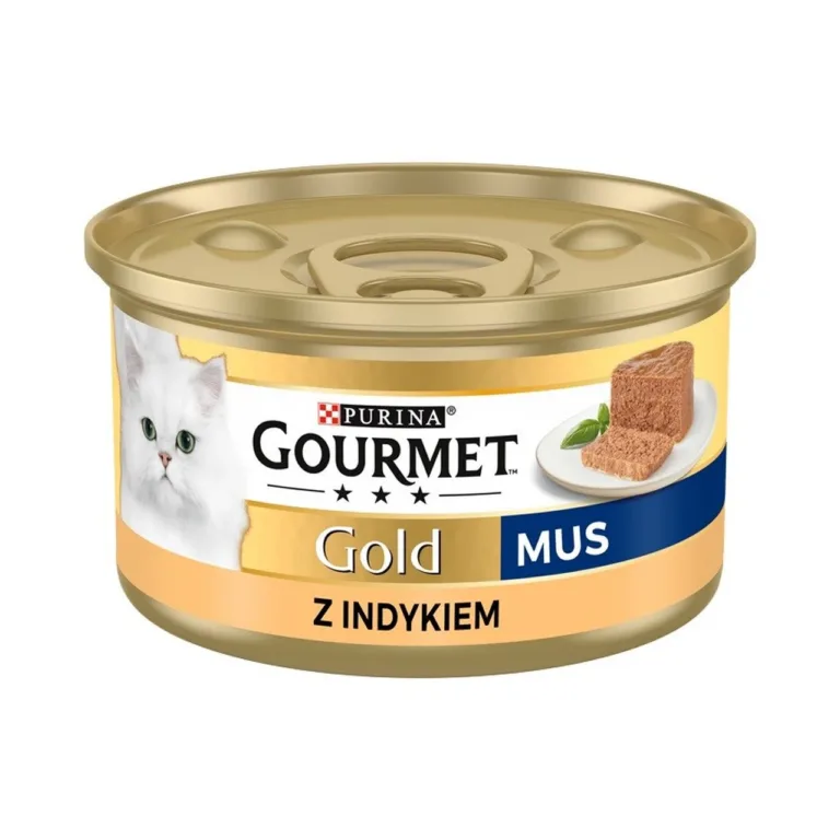Kalkunimaitseline kassikonserv 85 g taldrikul ja ürdid