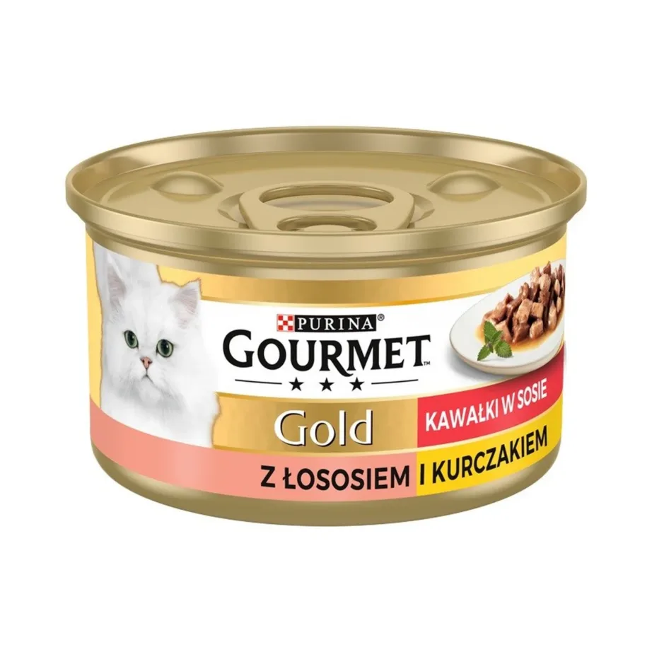 Purina Gourmet Gold purk lõhe ja kanaga
