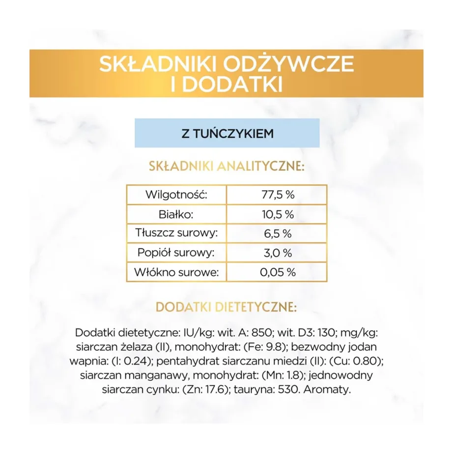 Purina Gourmet Gold 85 g tuunikala mousse täiskasvanud kassidele, märgtoit purgis – 4