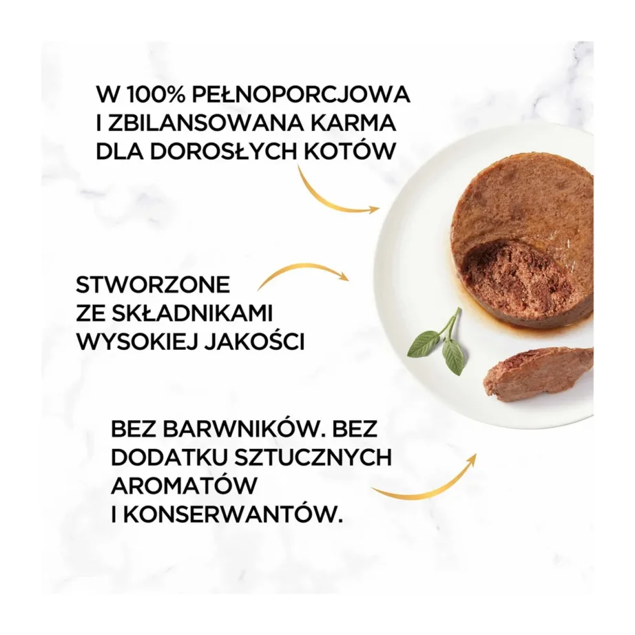 Purina Gourmet Gold 85g küülikilihaga teraviljavaba märgtoit täiskasvanud kassile – 3