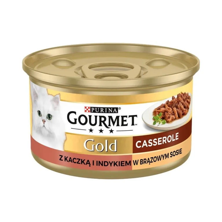 Gourmet Gold pardilihaga kassitoidu konservipakend
