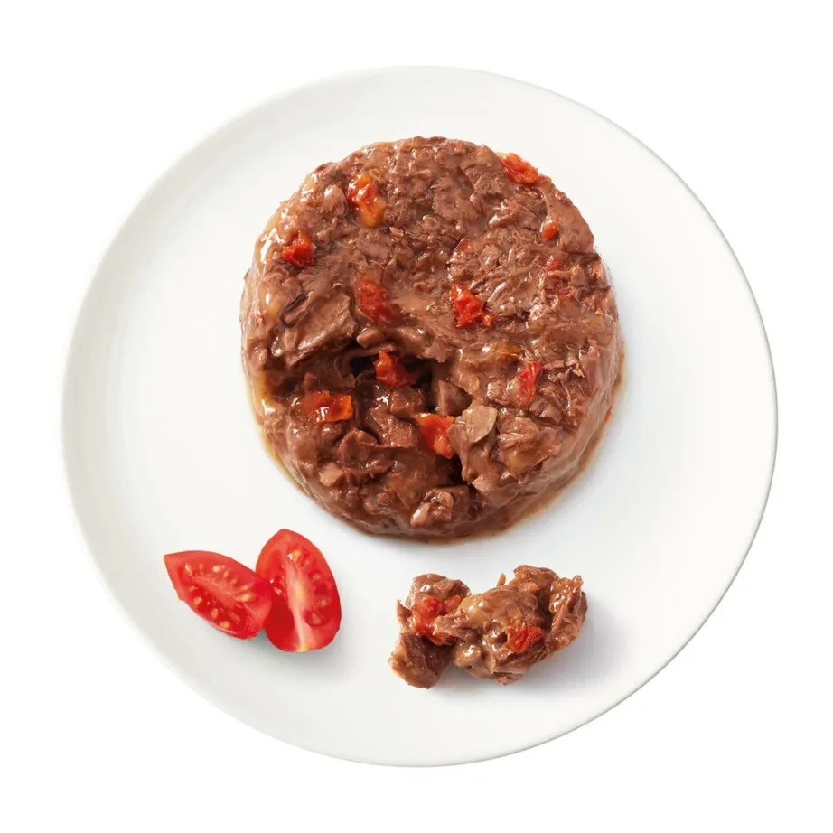 Purina Gourmet Gold 85 g veiseliha ja tomatiga teraviljavaba märgtoit täiskasvanud kassidele – 5