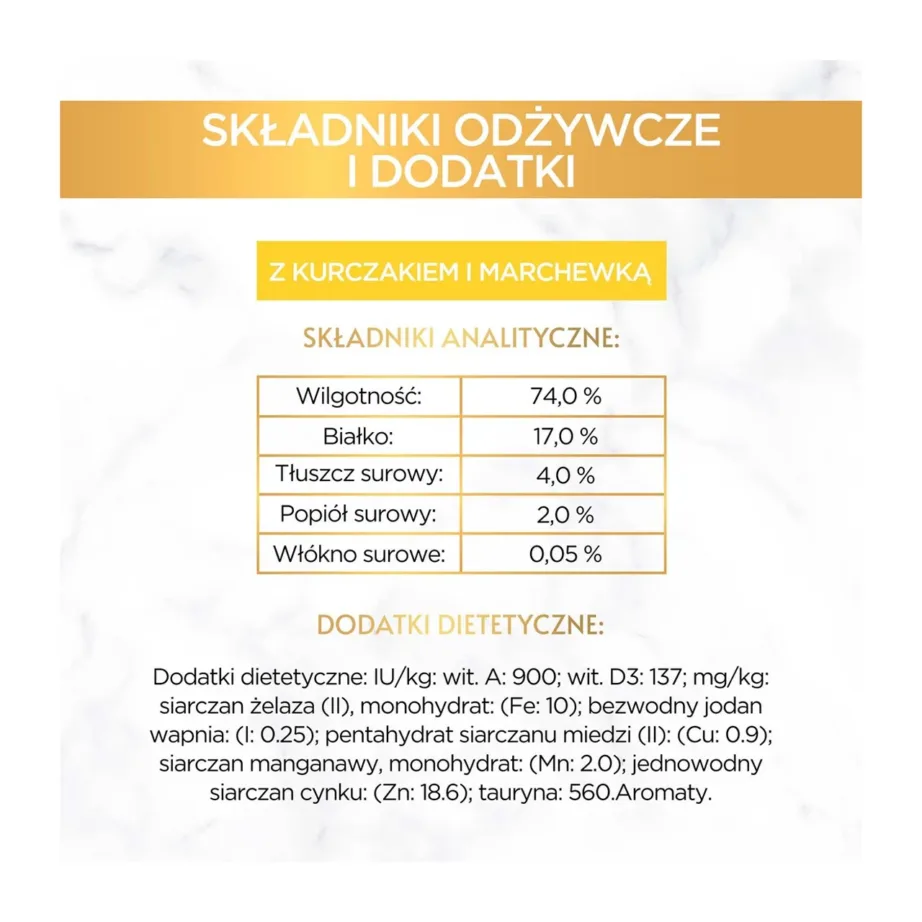 Purina Gourmet Gold 85g kana-porgandiga teraviljavaba märgtoit täiskasvanud kassile – 2