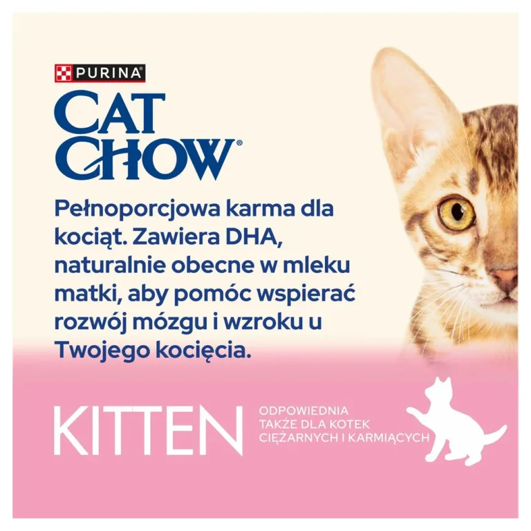 PURINA Cat Chow kassipoegade kuivtoit koos DHA ja vitamiinidega
