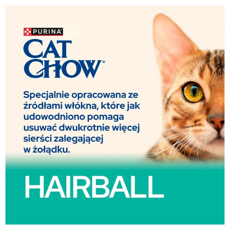 Purina Cat Chow karvapalle vähendav kanaga kassitoit reklaam