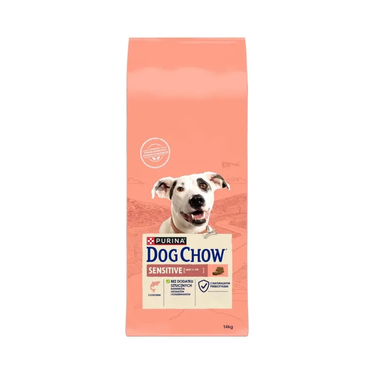 14 kg Purina Dog Chow Sensitive lõhega kuivtoit pakk
