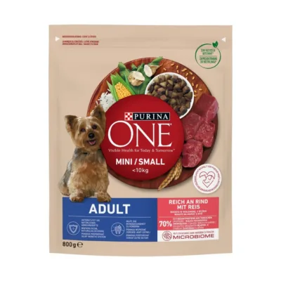 PURINA One Mini Adult veiselihaga kuivtoidu 800g pakk