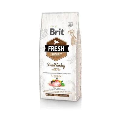 Brit Fresh kalkuni ja hernega koeratoit 12 kg kott