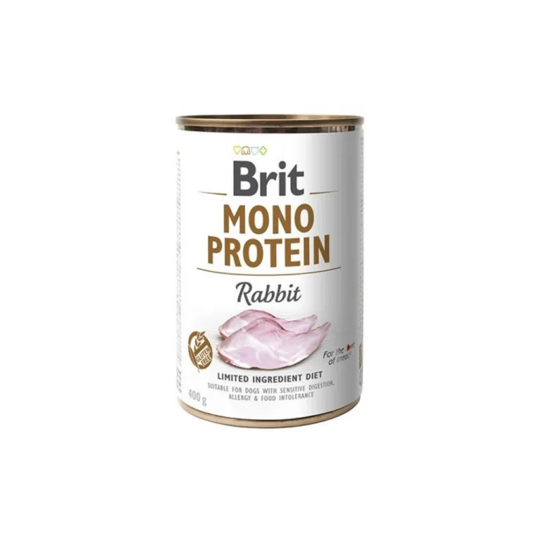 Brit Mono Protein küülikulihast märgtoit koertele 400g