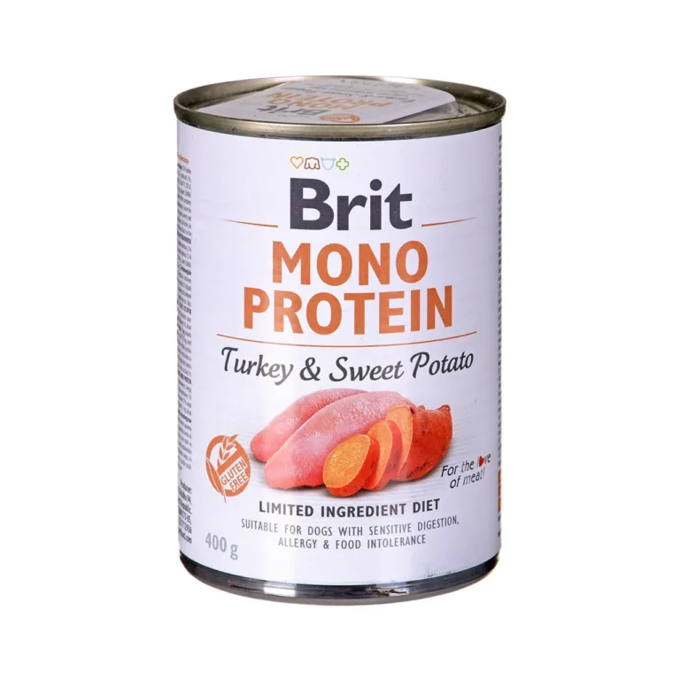 kalkuniga koeratoit bataadiga Brit Mono Protein 400g purk