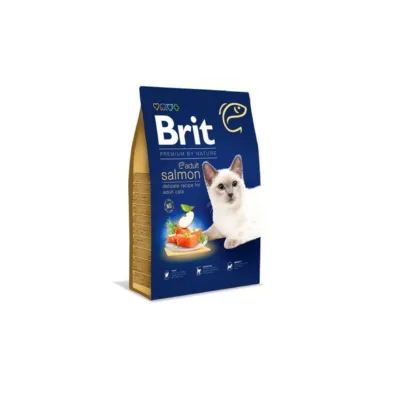 Brit Premium lõhega kassitoit täiskasvanud kassile 1,5kg