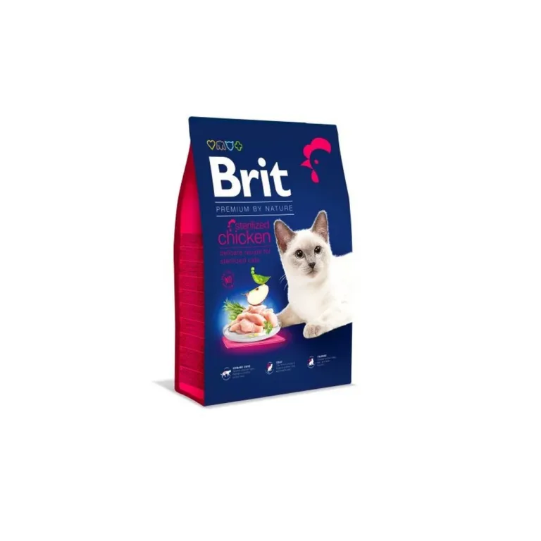 kanaliha kuivtoit steriliseeritud kassile Brit 1.5 kg