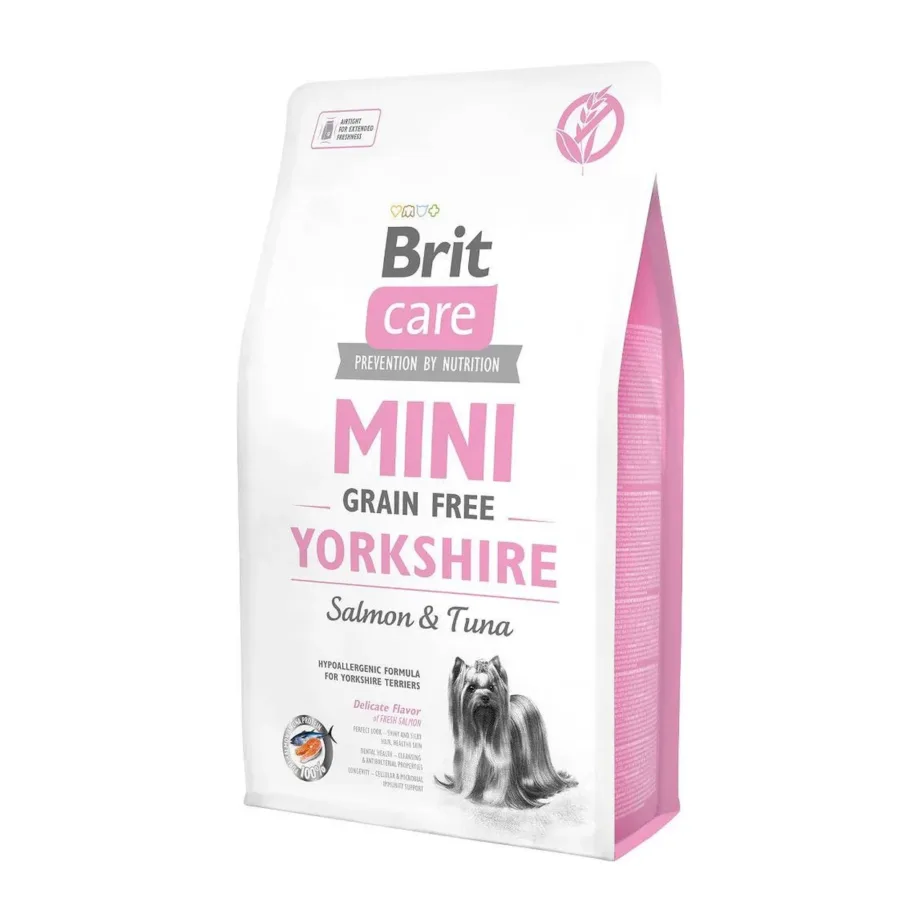 teraviljavaba kuivtoit yorkshire terjerile, Brit Care Mini 7 kg