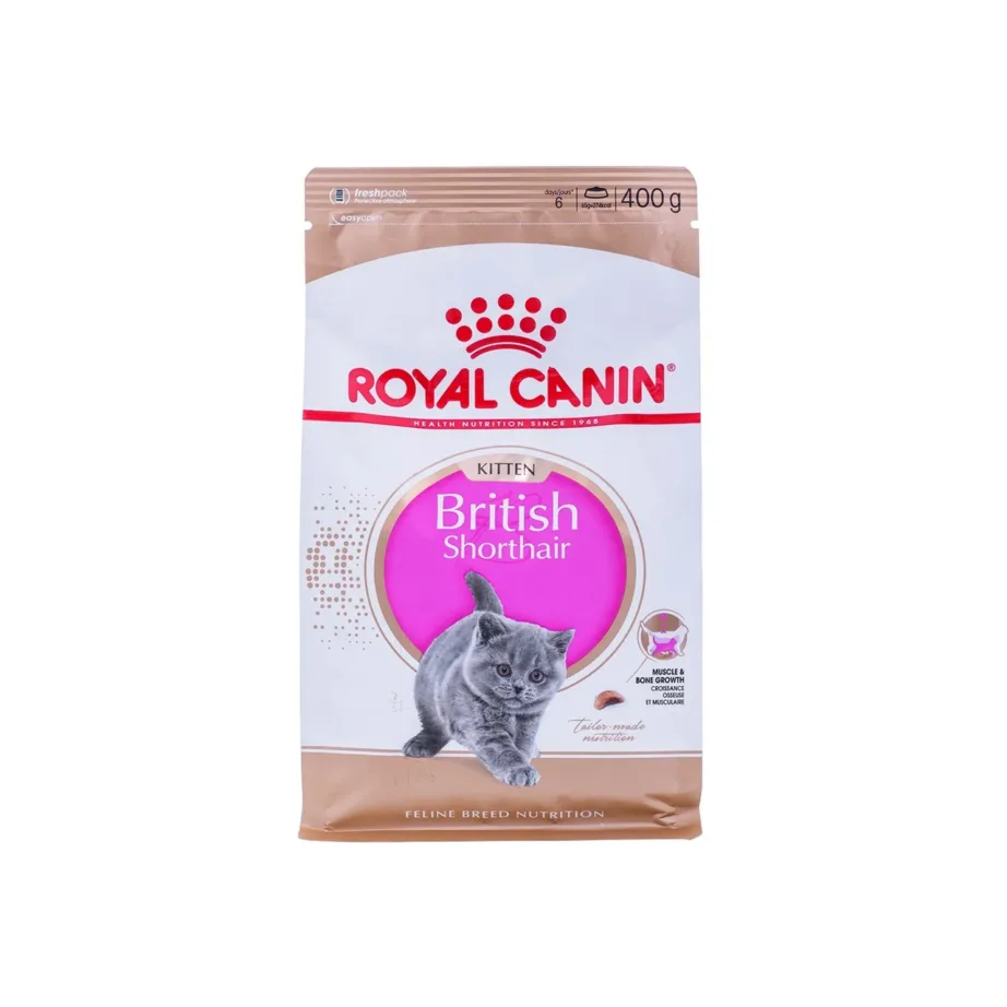 Royal Canin British Shorthair Kitten 400g kuivtoit kanaga Briti lühikarvalistele kassipoegadele – 2