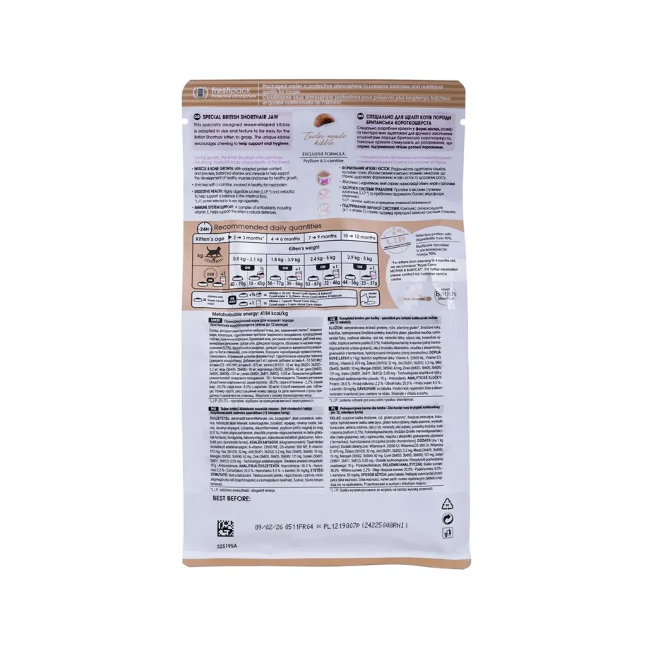 Royal Canin British Shorthair Kitten 400g kuivtoit kanaga Briti lühikarvalistele kassipoegadele – 3