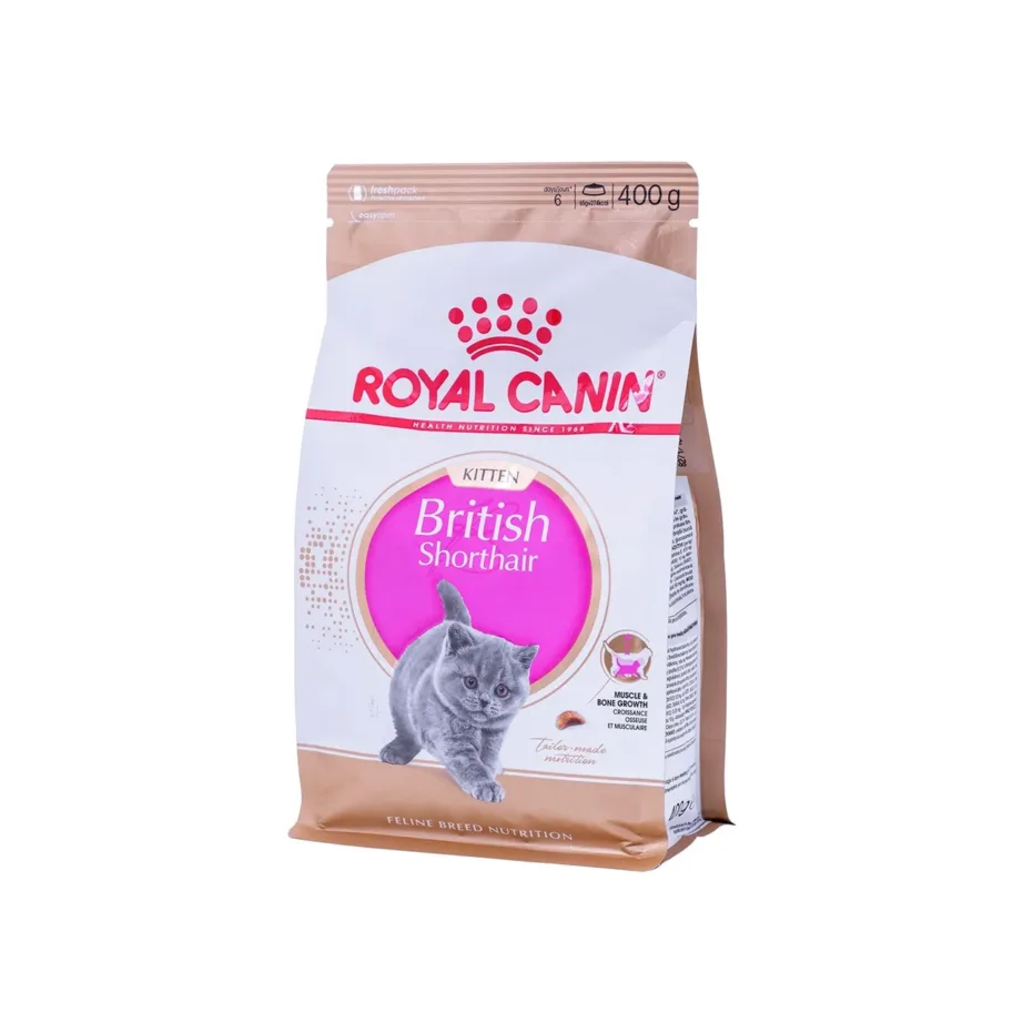 Royal Canin British Shorthair Kitten 400g kuivtoit kanaga Briti lühikarvalistele kassipoegadele