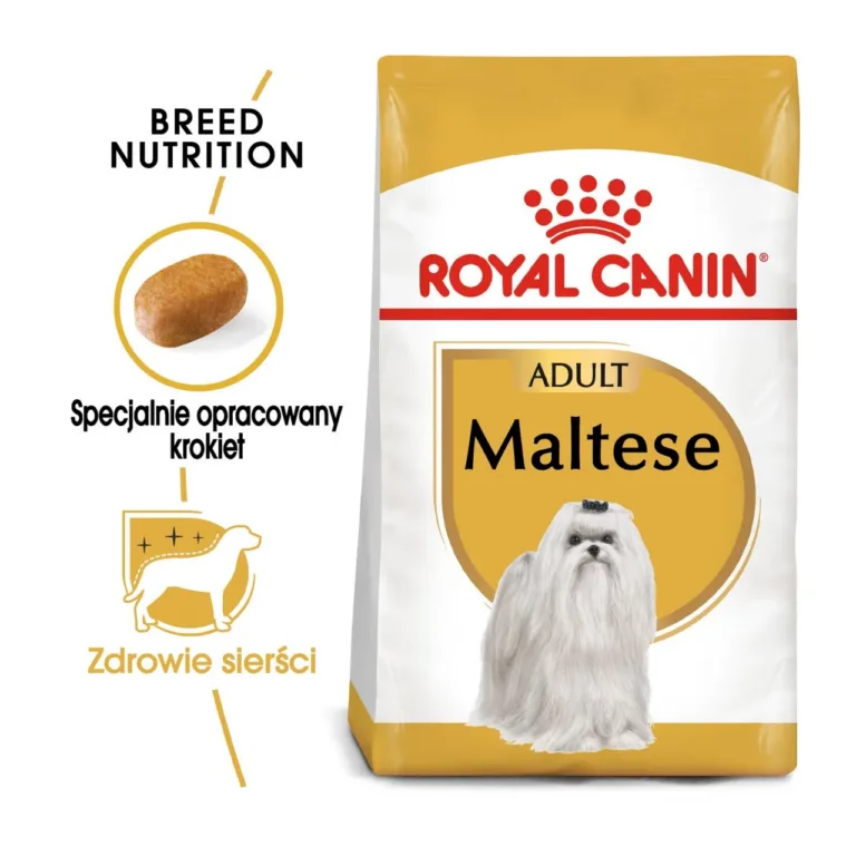 royal canin maltese koeratoit graanul ja pakend