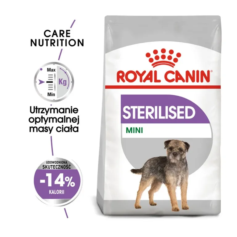 Steriliseeritud väikese koera kuivtoit Royal Canin pakend
