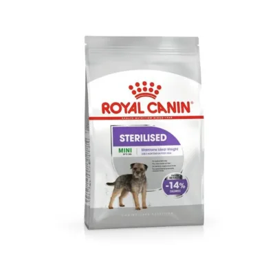 Royal Canin Mini Sterilised 1kg väikest tõugu steriliseeritud kuivtoit