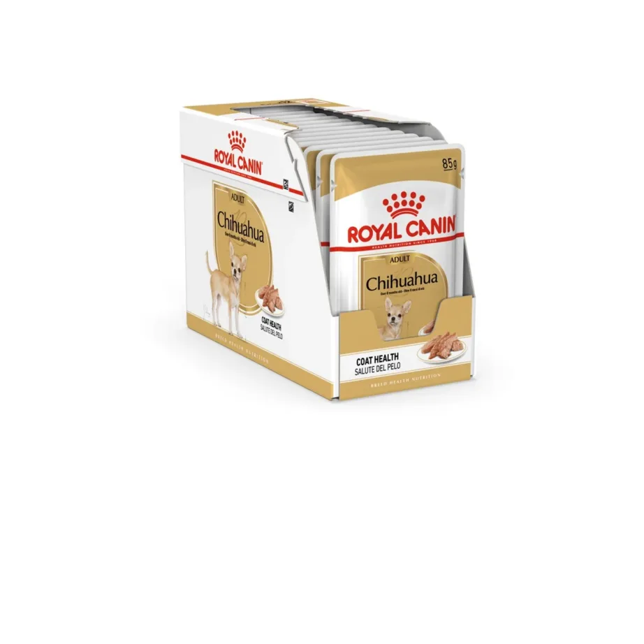 Royal Canin Chihuahua Adult 12x85g linnulihaga märgtoit väikest tõugu täiskasvanud koertele – 2