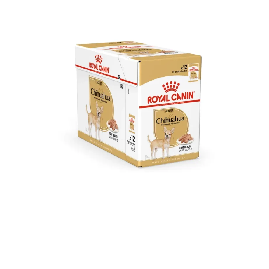 Royal Canin Chihuahua Adult 12x85g linnulihaga märgtoit väikest tõugu täiskasvanud koertele – 3