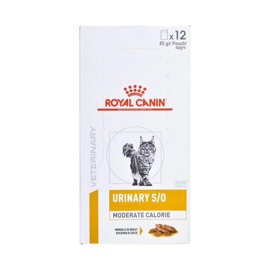 Royal Canin Urinary S/O Moderate Calorie 12 x 85g märgtoit täiskasvanud kassidele kuseteede tervise toetuseks – 2