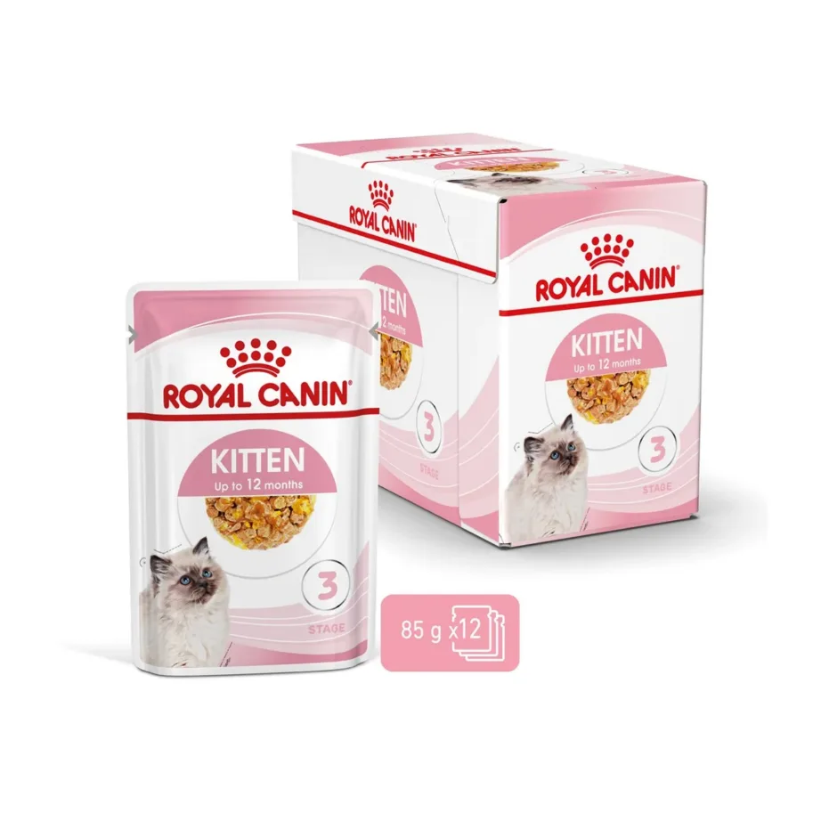 Royal Canin Feline Health Nutrition Kitten 12x85g linnulihaga märgtoit kassipoegadele – 4