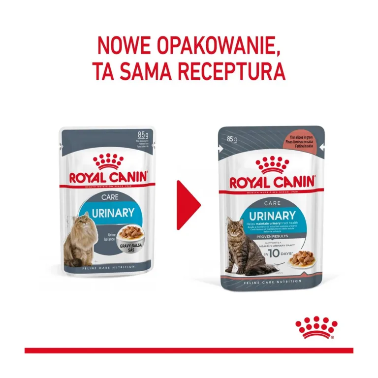 Royal Canin Urinary Care pakendi disain muutunud