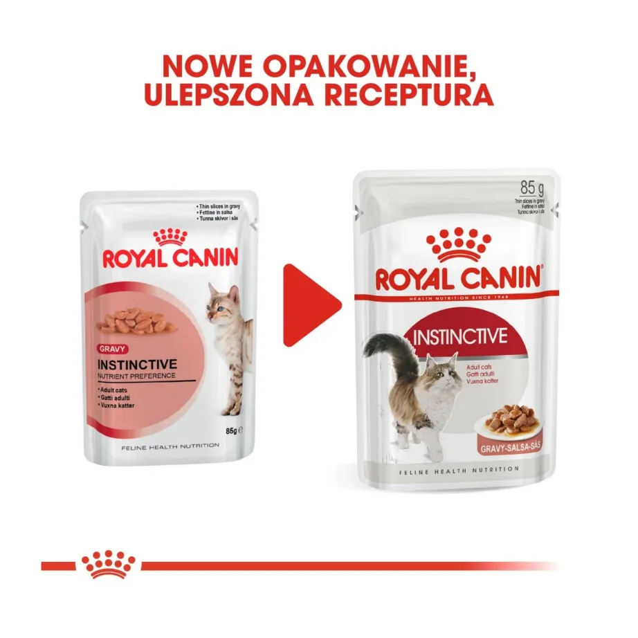 Royal Canin Feline Health Nutrition Instinctive 12x85g linnulihaga täissööt täiskasvanud kassidele, märgtoit kotikestes – 5