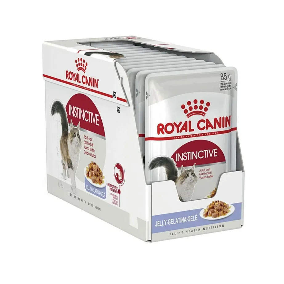 Royal Canin Feline Health Nutrition Instinctive in Jelly 12x85g täiskasvanud kasside märgtoit linnulihaga, kuseelundkonna tervise toetamiseks – 2