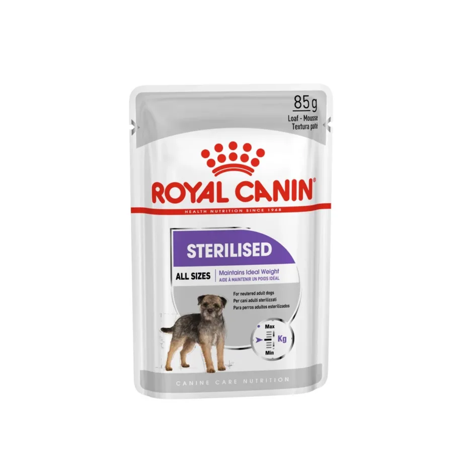 Royal Canin Care Nutrition Sterilised Loaf 12x85g märgtoit steriliseeritud täiskasvanud koertele linnulihaga – 3