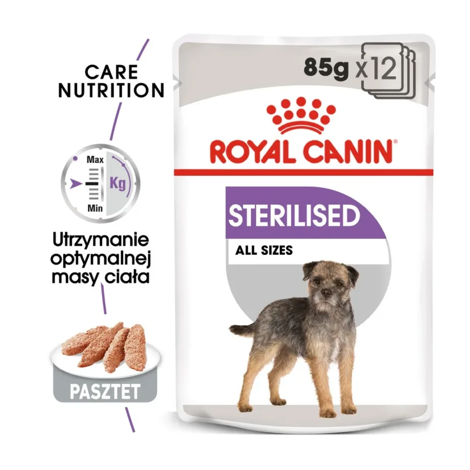 Royal Canin Care Nutrition Sterilised Loaf 12x85g märgtoit steriliseeritud täiskasvanud koertele linnulihaga – 10