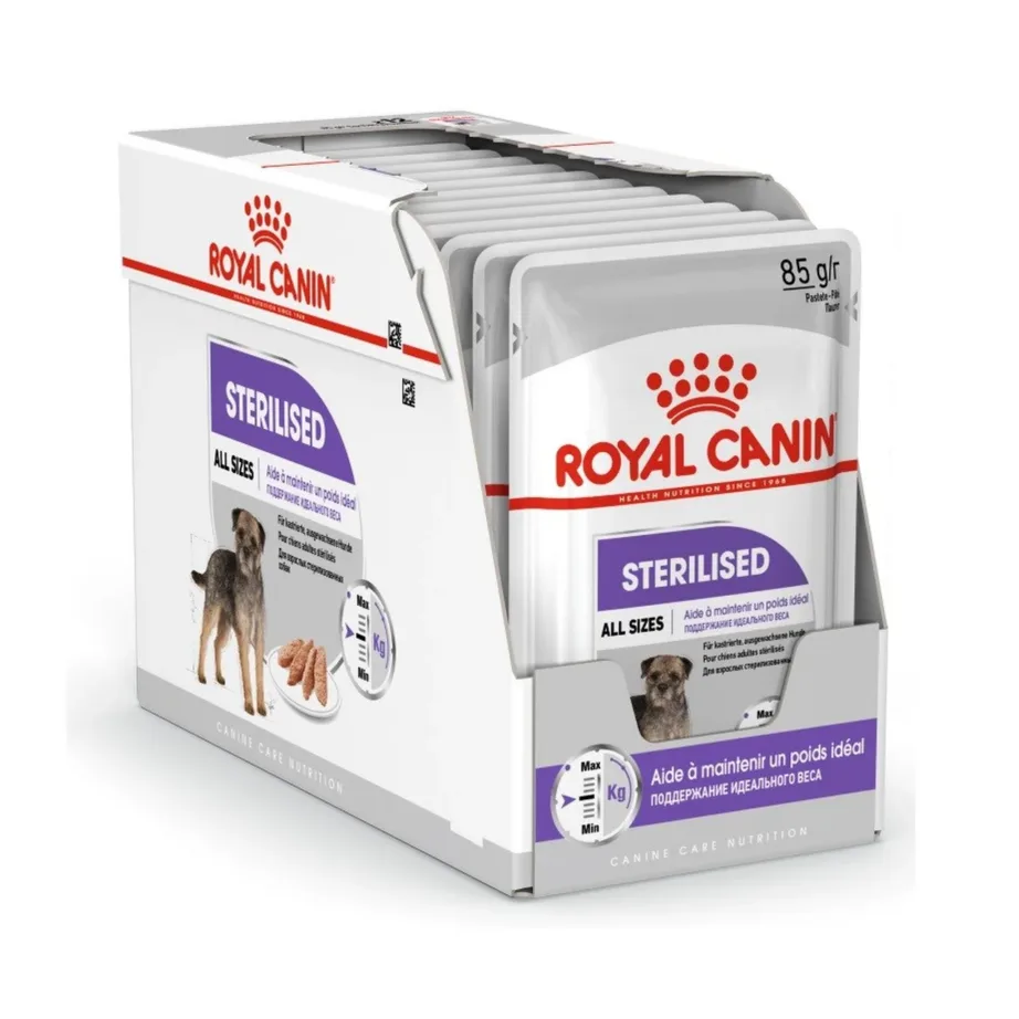 Royal Canin Care Nutrition Sterilised Loaf 12x85g märgtoit steriliseeritud täiskasvanud koertele linnulihaga