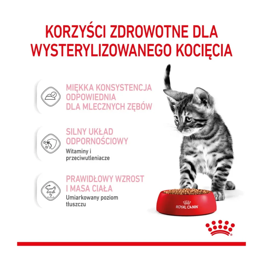 Royal Canin Feline Health Nutrition Sterilised Kitten 12x85g kanaliha märgtoit steriliseeritud kassipoegadele – 6