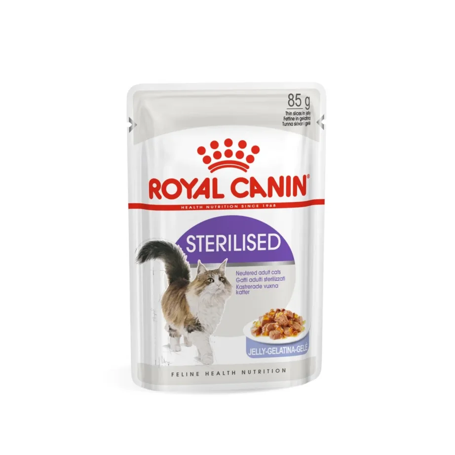Royal Canin Feline Health Nutrition Sterilised 12x85g linnulihaga märgtoit steriliseeritud täiskasvanud kassidele – 2